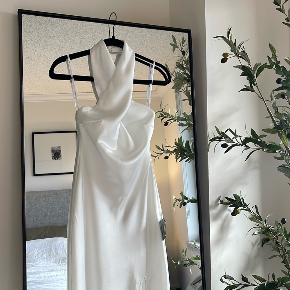 Lulus White Dress Bridal